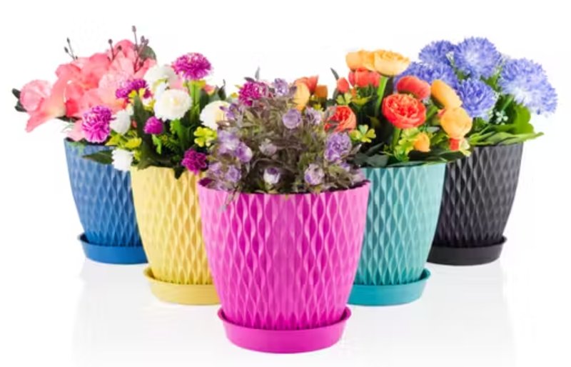 6 inch Plant Pots, - Image 2